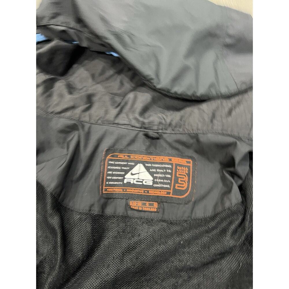 Nike ACG Jacket Womens L (12-14) Blue Gray Windbreaker Full Zip - Picture 6 of 7